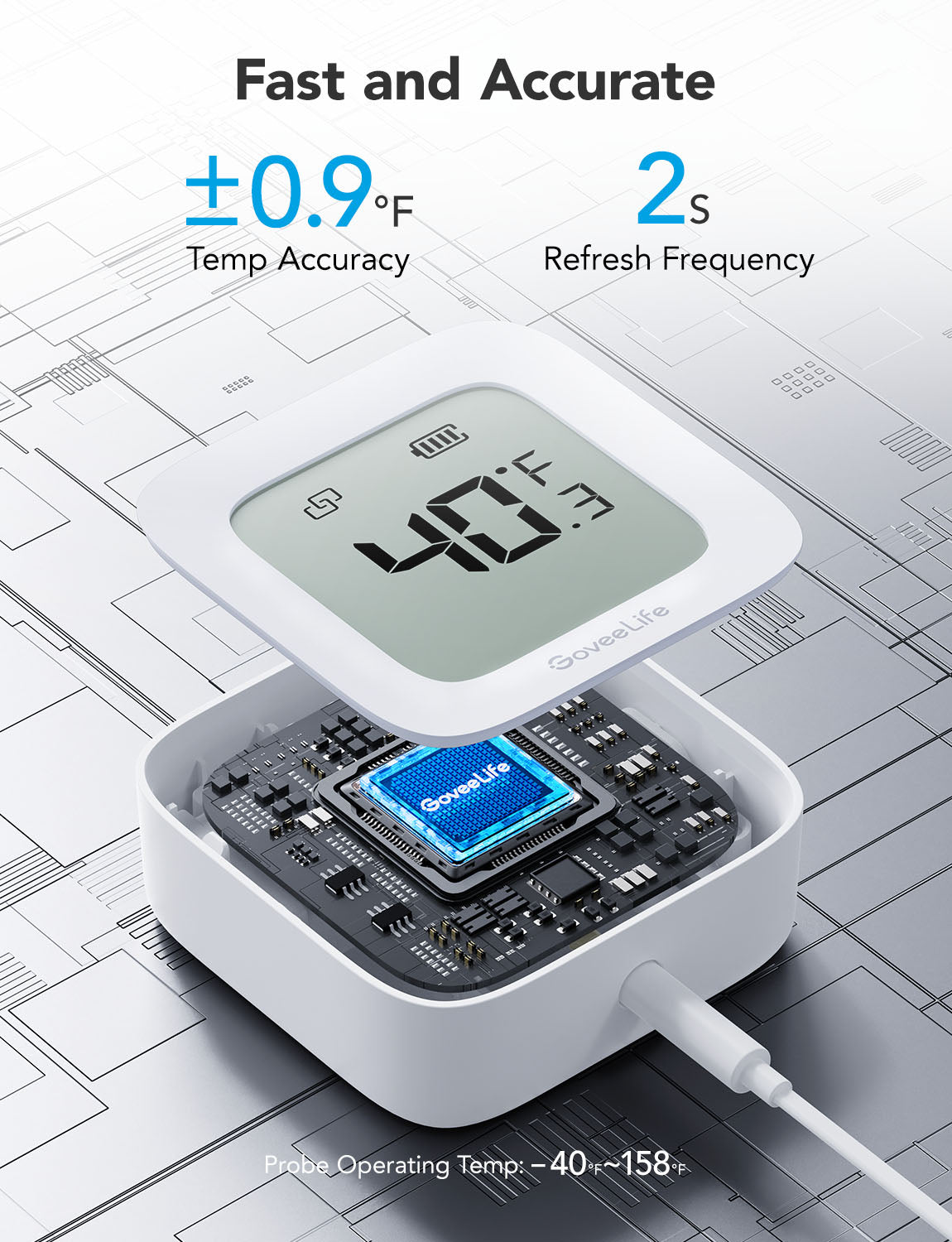 GoveeLife Smart Thermometer R1 - Image 7