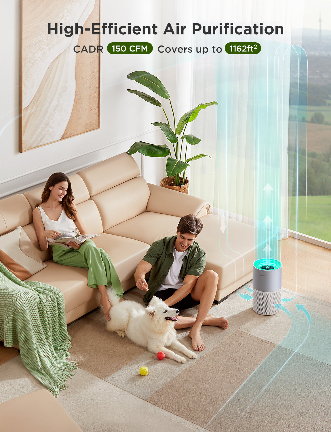 GoveeLife Smart Air Purifier 2 Pro - Image 2