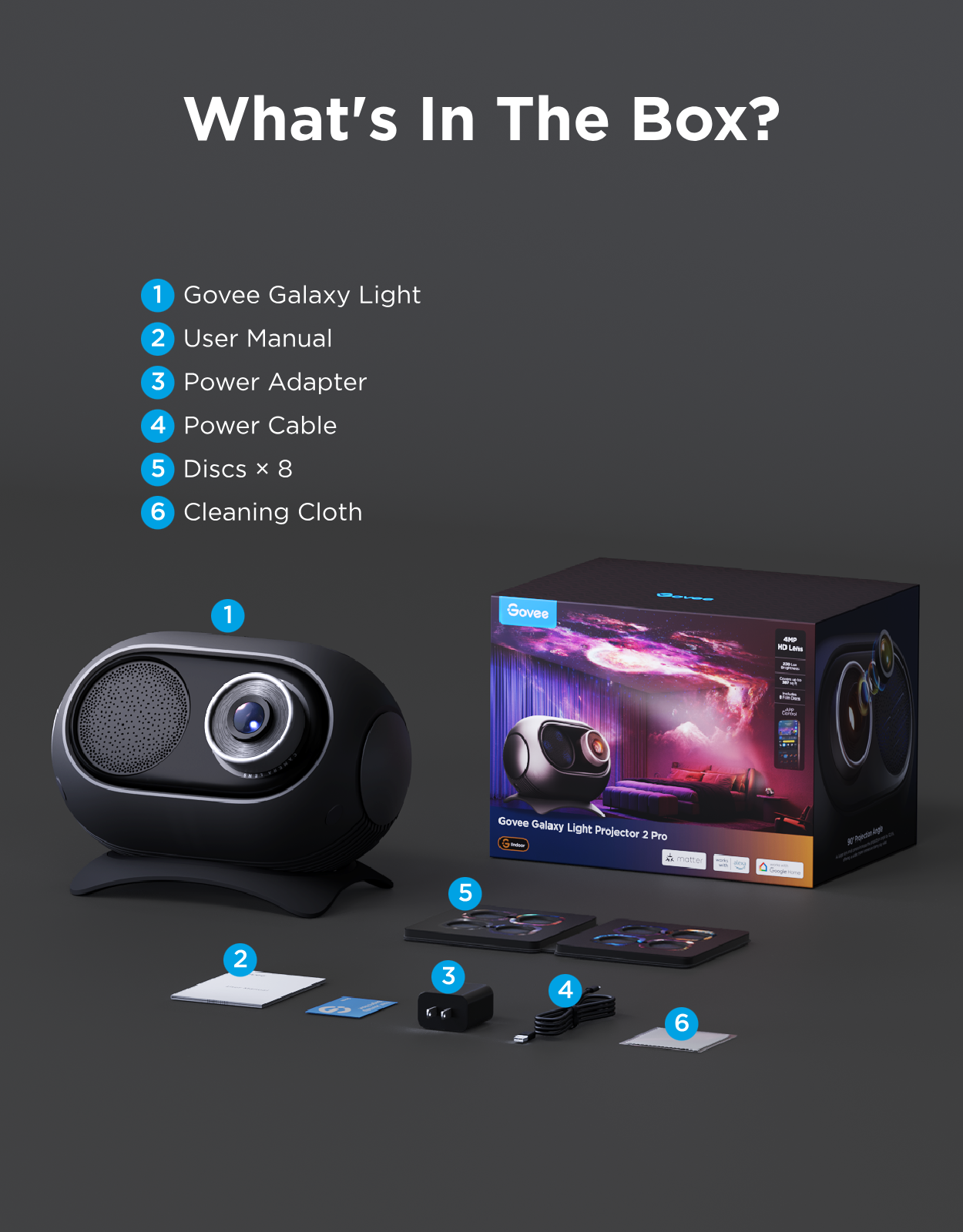 Govee Galaxy Light Projector 2 Pro - Image 11
