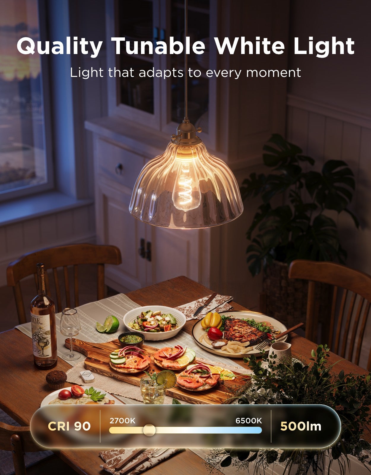 Govee ST19 Smart Edison Light Bulb E26 500lm - Image 8