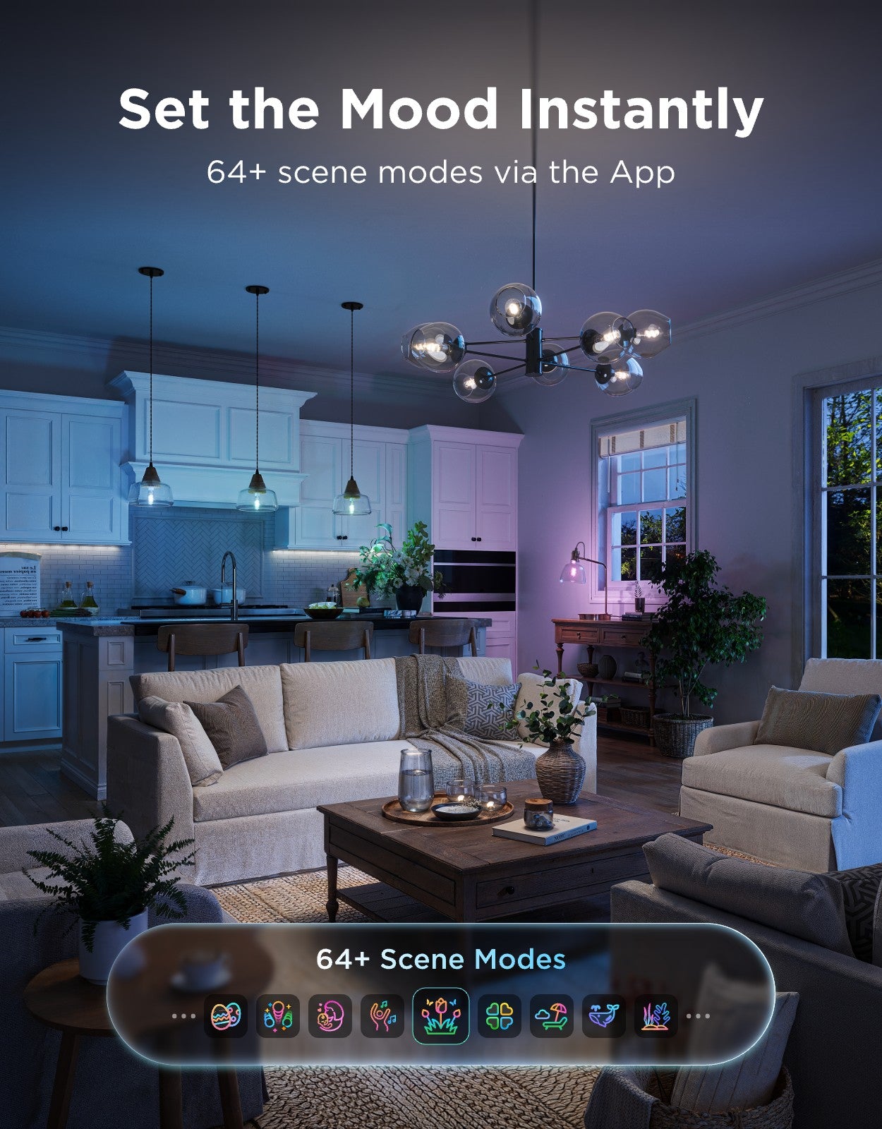 Govee ST19 Smart Edison Light Bulb E26 500lm - Image 14