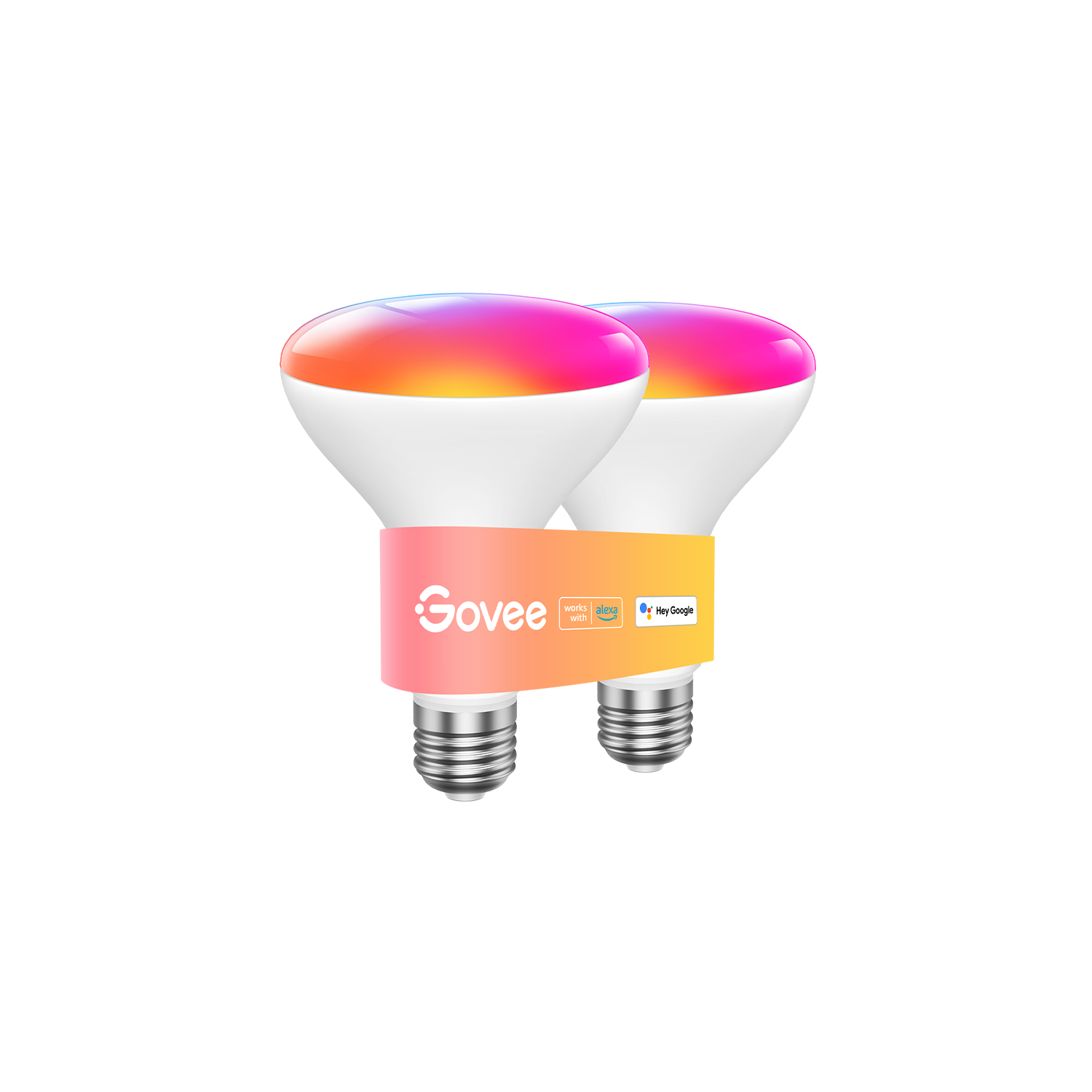 Govee BR30 Smart RGBWW Bulbs E26 1200lm - Image 3