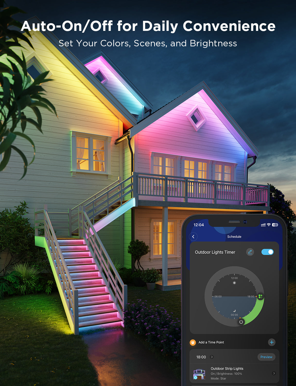 Govee Wi-Fi RGBIC Outdoor Strip Lights - Image 18