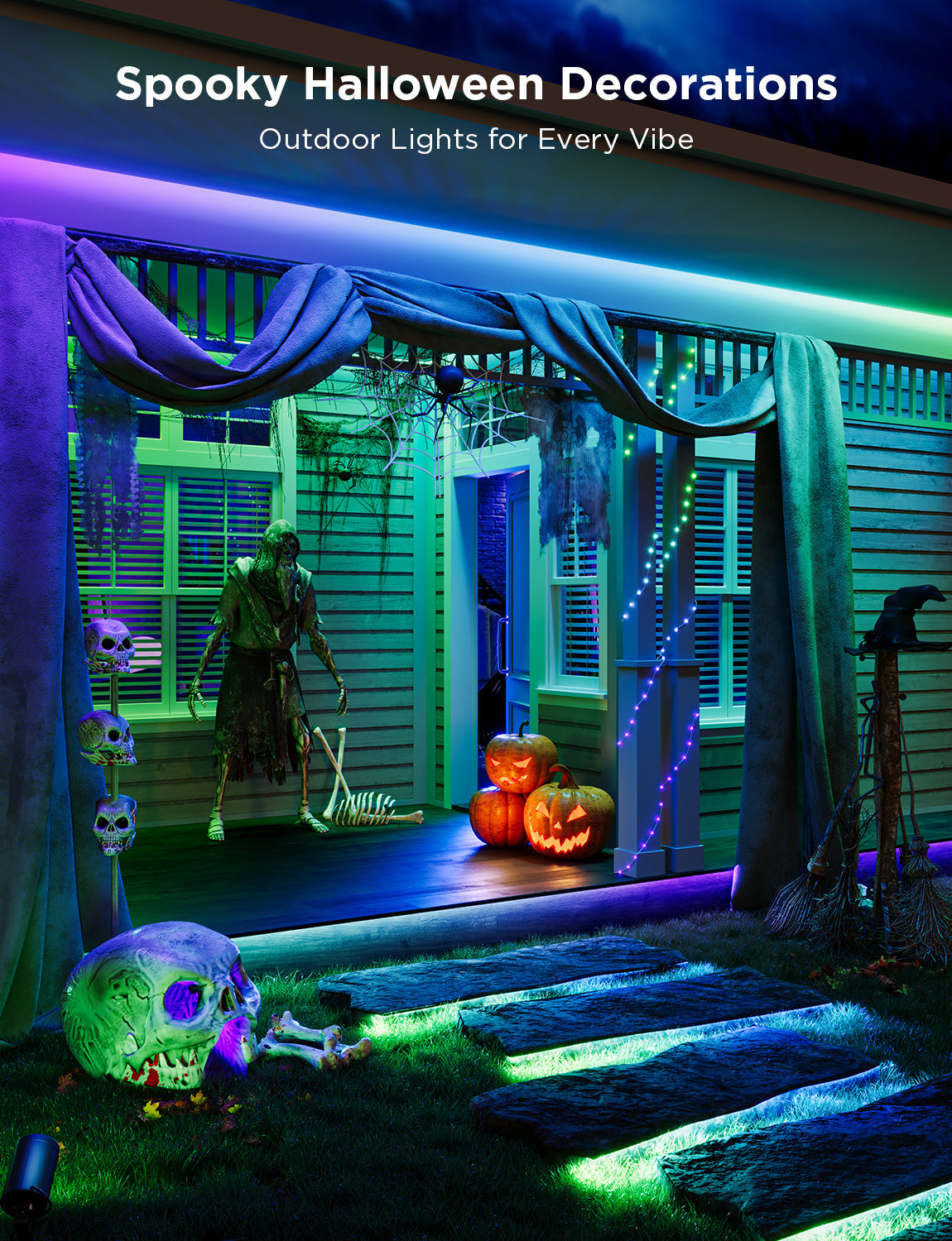 Govee Wi-Fi RGBIC Outdoor Strip Lights - Image 12