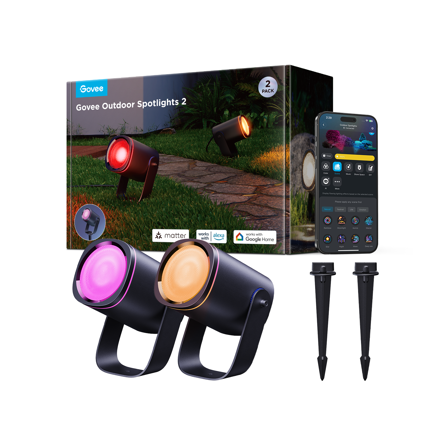 Govee Outdoor Spotlights 2 - Image 11