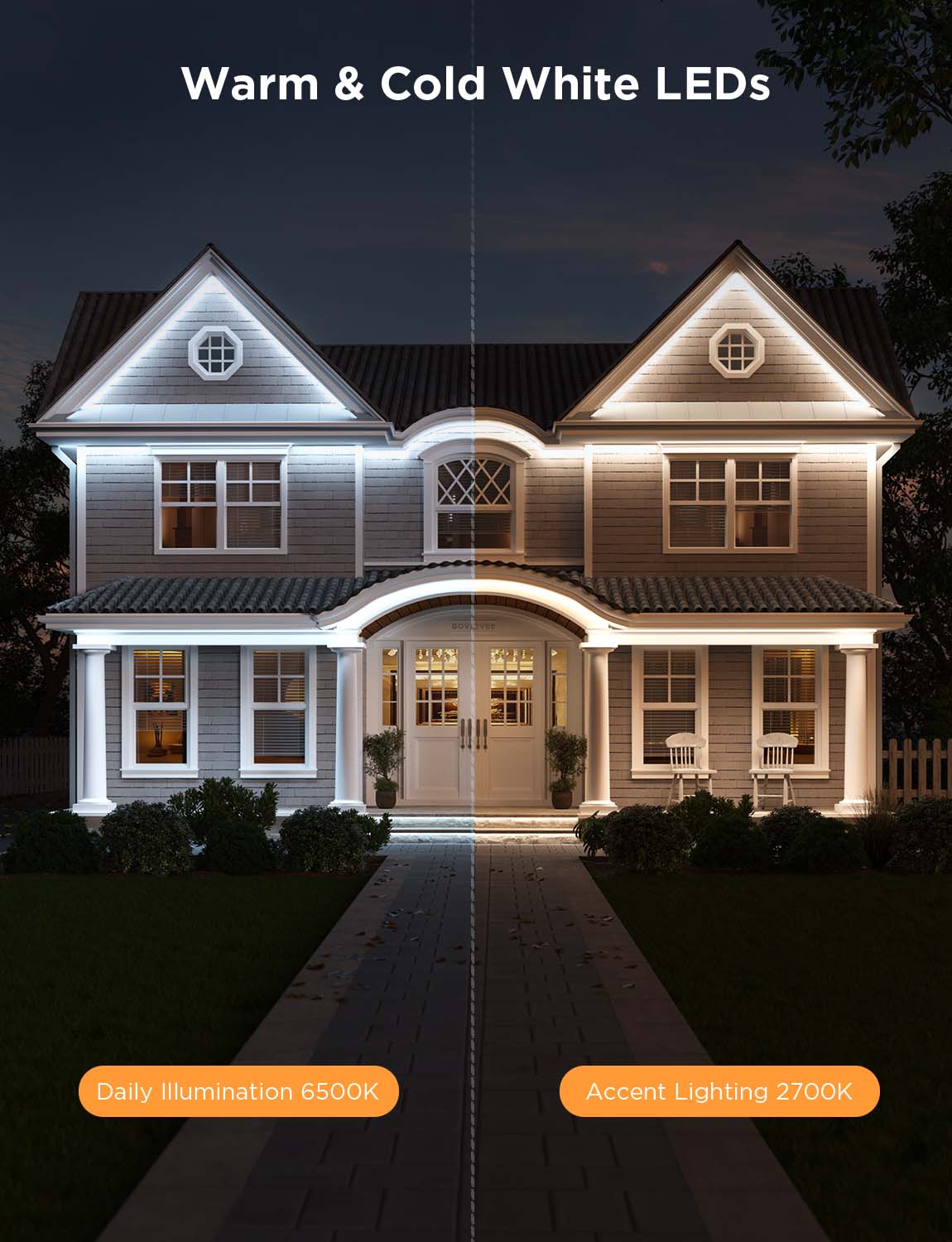 Govee RGBICWW Outdoor LED Strip Lights - Image 12