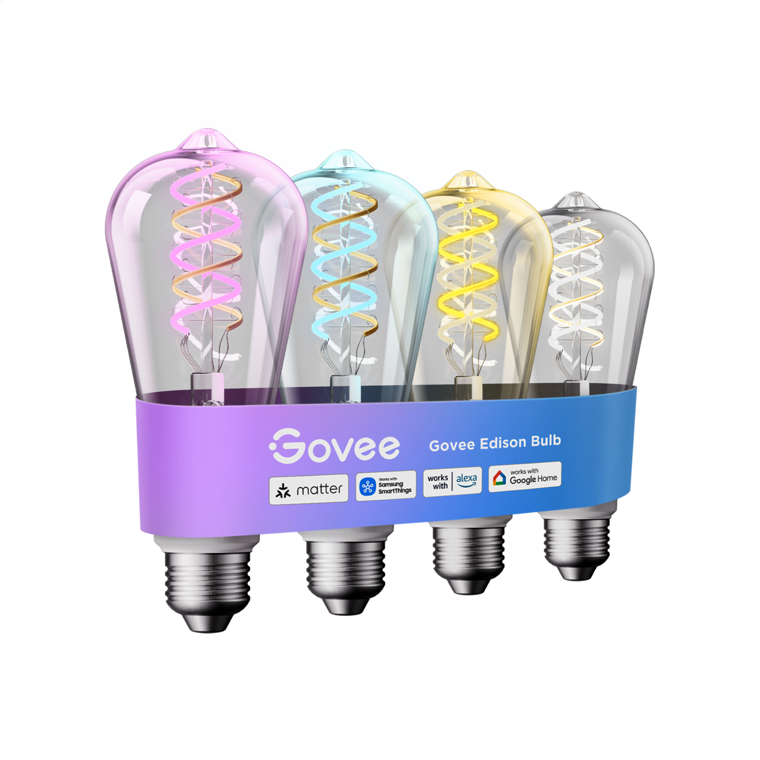 Govee ST19 Smart Edison Light Bulb E26 500lm - Image 10