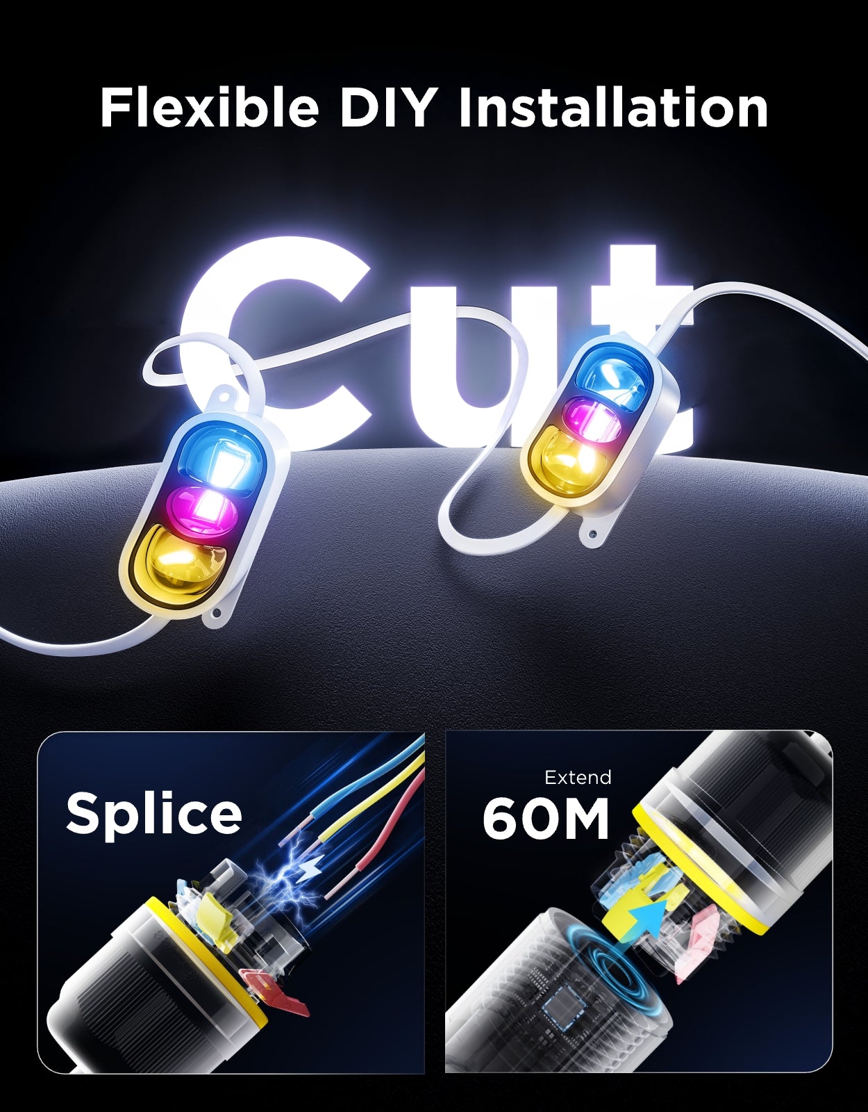 Govee Permanent Outdoor Lights Prism - Image 23