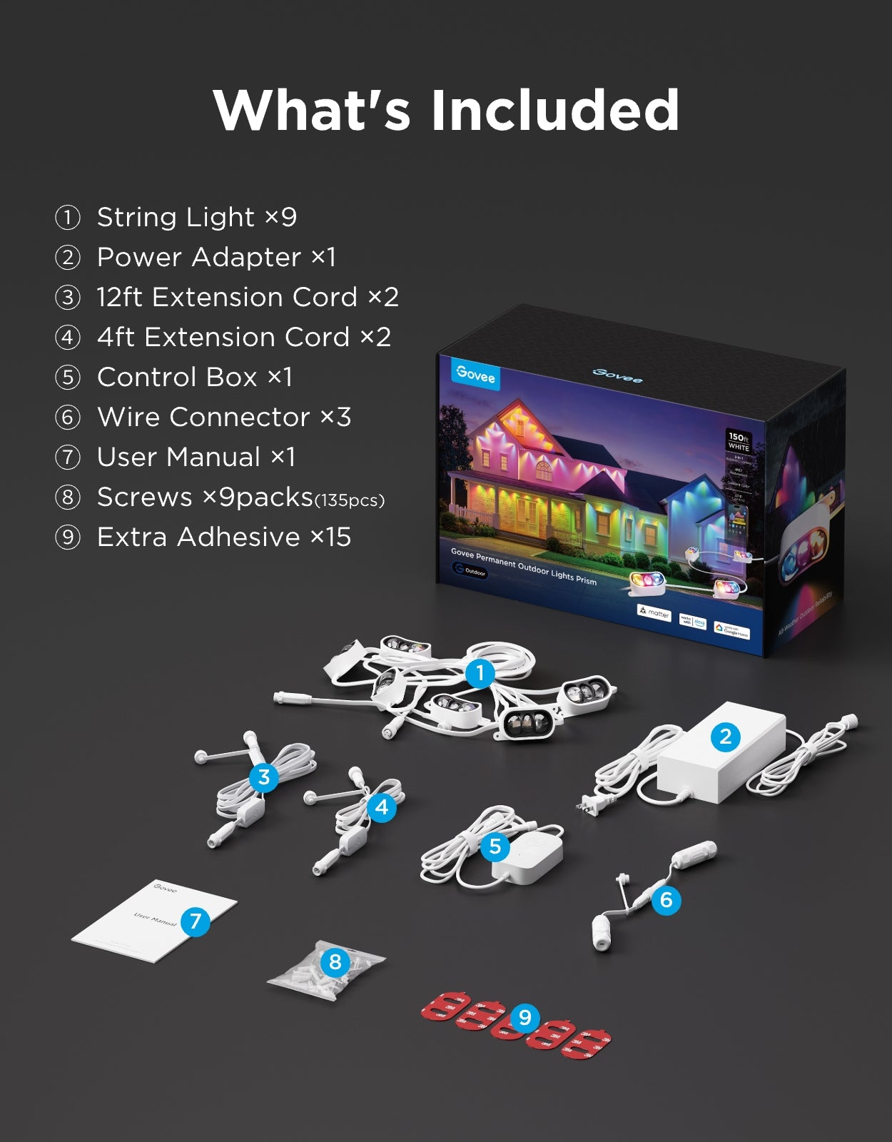 Govee Permanent Outdoor Lights Prism - Image 18